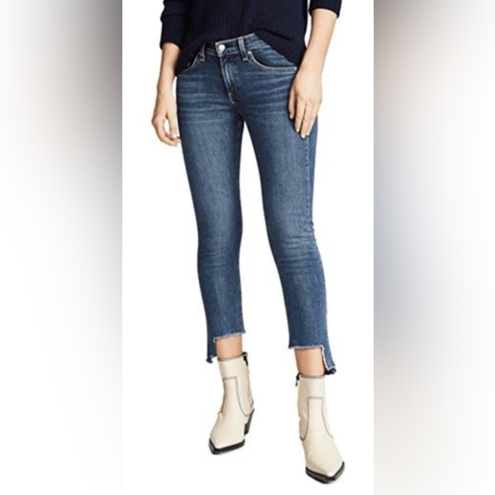 RAG & BONE Cate Step-Hem Ankle Skinny Jeans in Hampton- Size 30
